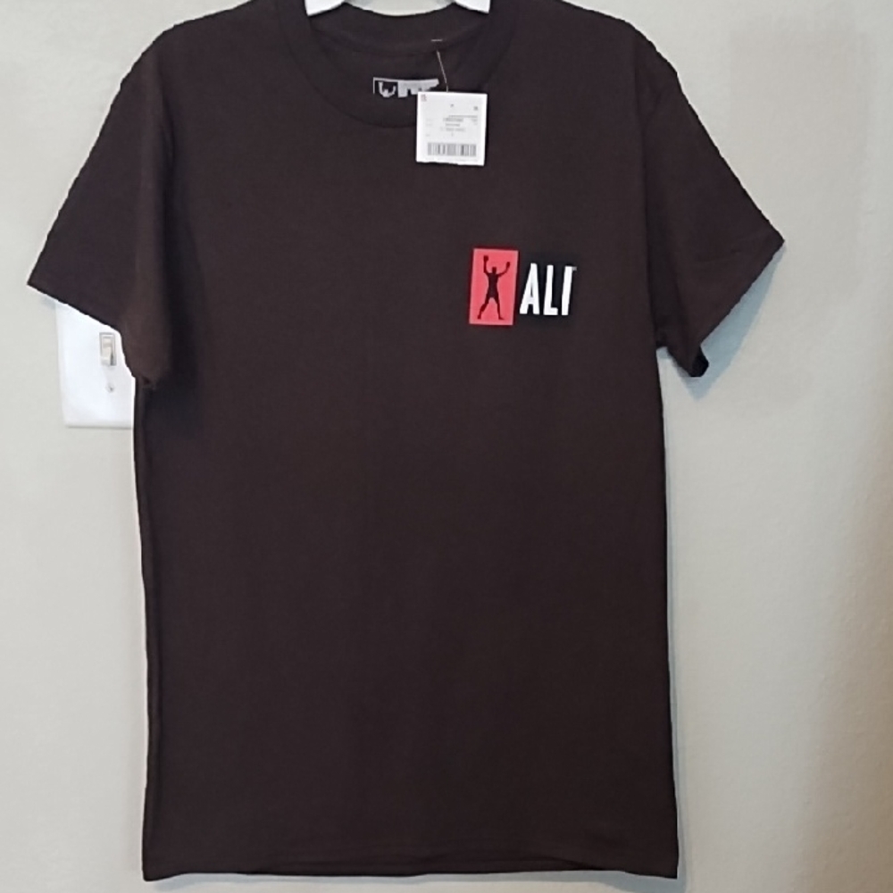Hybrid Apparel Brown Muhammad Ali Graphic Tee
